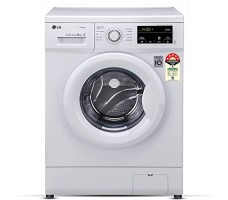 LG FHM1408BDW 8.0 Kg 5 Star Inverter Touch Control Fully-Automatic Front Load Washing Machine with Heater