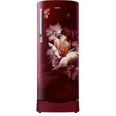 Samsung 183L Stylish Grande Design Single Door Refrigerator RR20D1823RZ/HL Midnight Blossom Red 