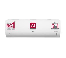 LG AI+ Convertible 6-in-1, 5 Star(1.5) Split AC with ThinQ (Wi-Fi)